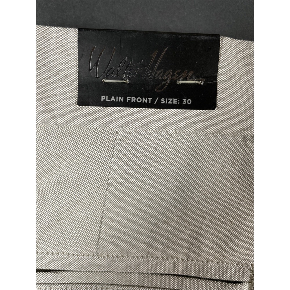 Walter Hagen Oxford Shorts Men Sz 30 Chino Khaki Bungee Golf‎ Athleisure NWT - Picture 11 of 11